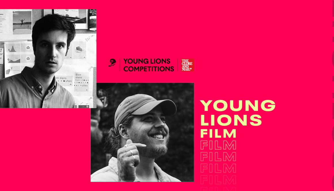 Charles-Antoine Thériault and Charles Côté, Gold winners in the Film Category in the 20024 Young Lions Competition